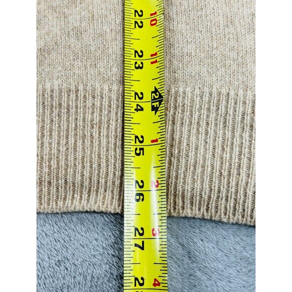 Cashmere V-Neck Sweater Field Brothers 100% Scottish  XL - Picture 6 of 8